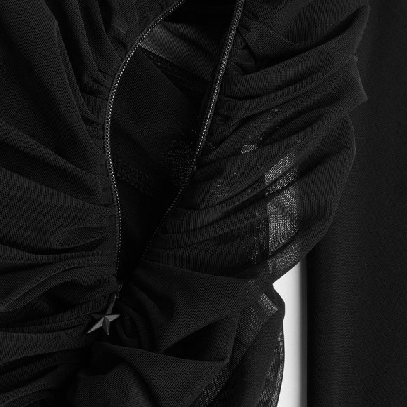 Mugler x H&M Knot-detail One-shoulder Dress - Picture 2 of 8